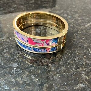 Lilly Pulitzer bangle bracelets, set of 2